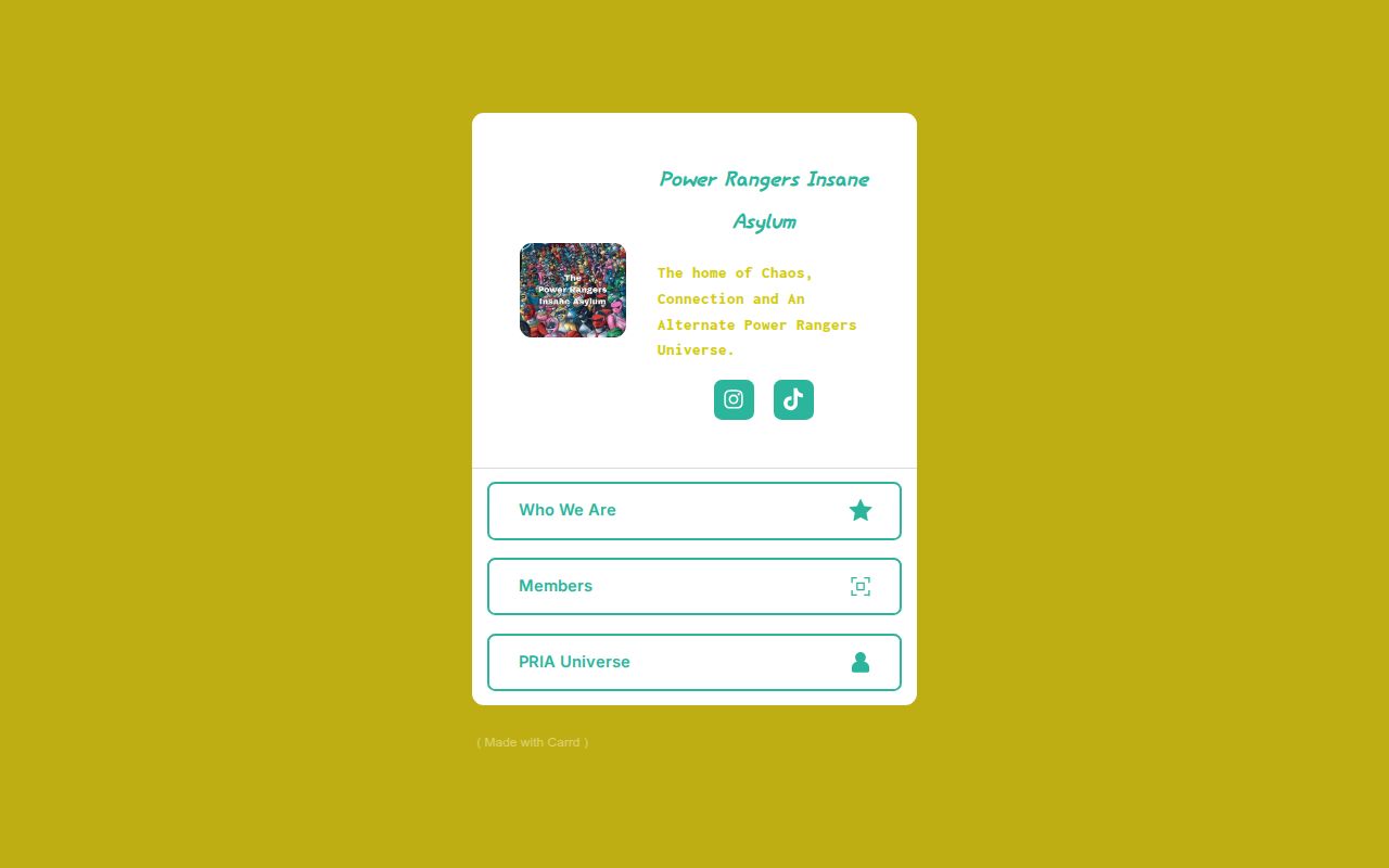 POWER RANGERS INSANE ASYLUM